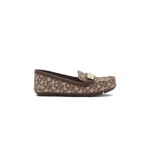 Logo Print Crystal Loafer