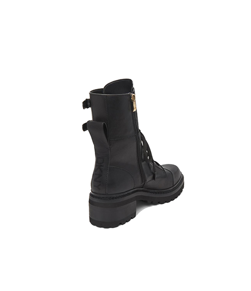 Smooth Black Calf Boot