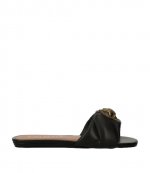 Kensington Puff Black Sandal