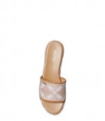 Ember Wedge Empr Logo Cain Jqd SM Beige White Flatform