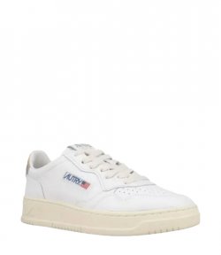 Medalist Low Woman Leather/Leather White/Gold sneaker