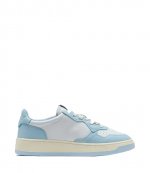 Medalist Low Woman Leather/Leather White/St Blue Sneaker