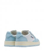 Medalist Low Woman Leather/Leather White/St Blue Sneaker