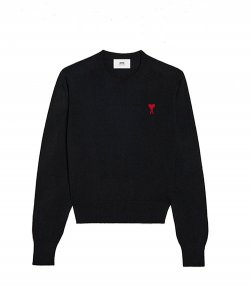 Ami De Coeur Embroidery Sweater