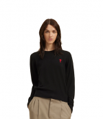 Ami De Coeur Embroidery Sweater