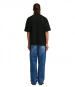 Red Ami De Coeur Black Cotton T Shirt