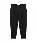 Carrot Oversized Black Trousers