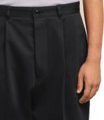 Carrot Oversized Black Trousers