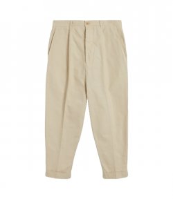 Carrot Oversized Beige Trousers
