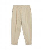 Carrot Oversized Beige Trousers