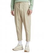 Carrot Oversized Beige Trousers