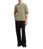 Red Ami De Coeour Sage Cotton T Shirt