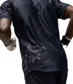 Y3 X REAL MADRID REAL 4 JSY Black Jersey T Shirt
