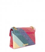 Multicolour Fabric Mini Kensington Bag