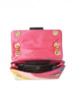Multicolour Fabric Mini Kensington Bag