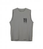 Grey M Run Tank