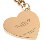 Enamel Heart Keyring