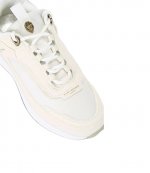 White Kensington Pump Sneaker