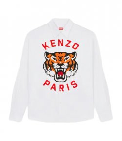 Kenzo White Lucky Tiger Shirt