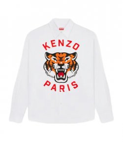 Kenzo White Lucky Tiger Shirt