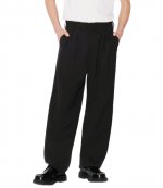 Black Pleated Tailored Pant