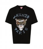 Drawn Varsity Overize Black T-shirt