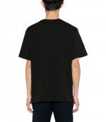 Drawn Varsity Overize Black T-shirt