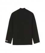 Black Kimono Tailored Jacket