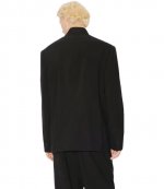 Black Kimono Tailored Jacket