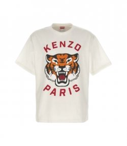 Lucky Tiger Oversize T-S Off White