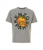 Kenzo Orange Classic  Pearl Grey T-Shirt