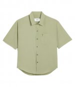 Camp Collar Short Sleeve Sage Shirt
