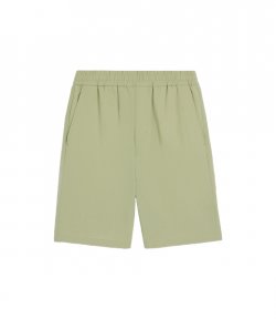 Elasticated Waist Bermuda Sage Shorts