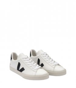 Campo Chromefree Leather Extra White Black Sneaker