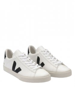 Campo Chromefree Leather Extra White Black Sneaker