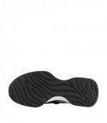 Ari Ballet Black Faux Leather Sneaker