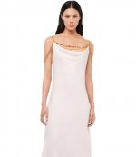 Natural White Robe Long Dress