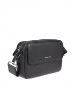 Hudson Pebbled Leather Crossbody Bag
