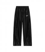 Black Trackpant With Piping