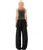 Black Trackpant With Piping