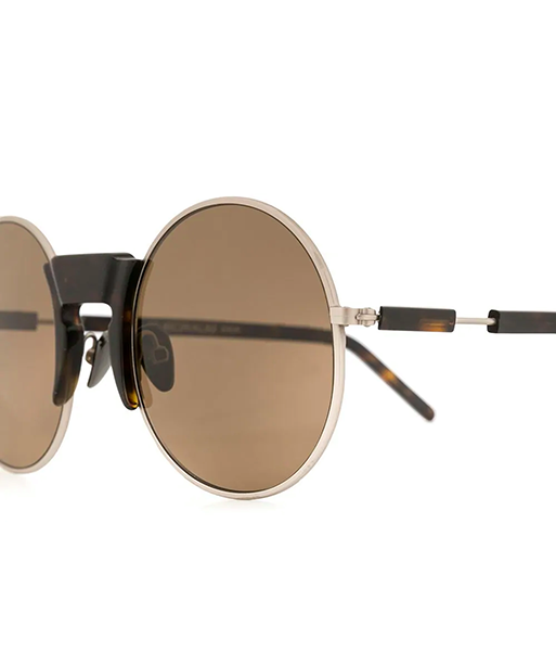 Mask Z2 Silver & Brown Sunglasses