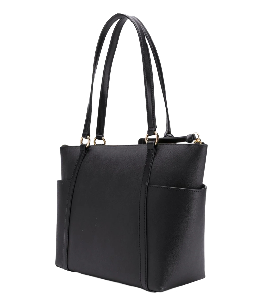 Sullivan MD TZ Black Leather Tote