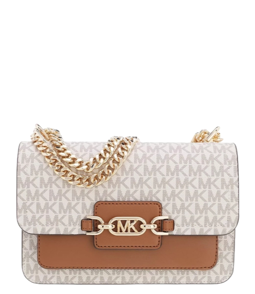 Heather Vanilla Acorn Shoulder Bag