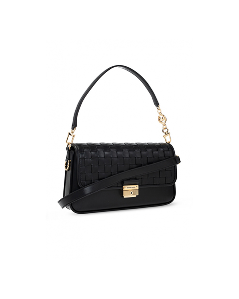 Bradshaw Black Leather Shoulder Bag