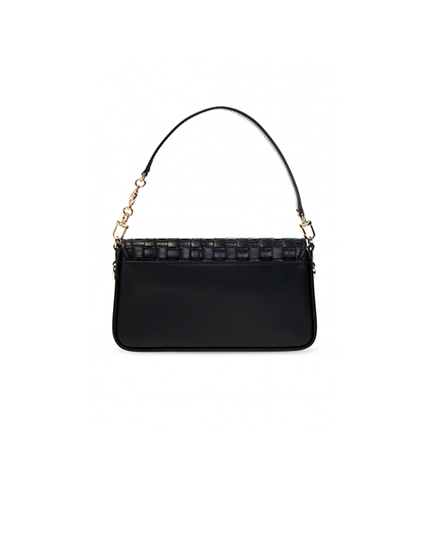 Bradshaw Black Leather Shoulder Bag