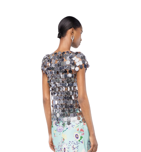 Silver Top Short Sleeves