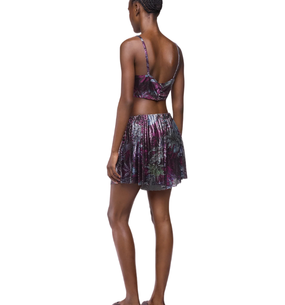 Hawaii Blue/Purple/Green Pantalon Shorts