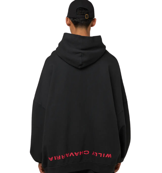 Black Welcome To America Hooligan Hoodie
