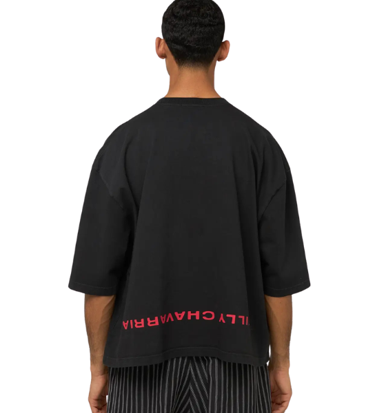 Black Welcome To America Buffalo Tee