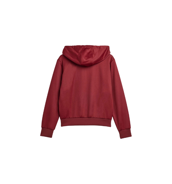 WB Burgundy Track Hoodie
